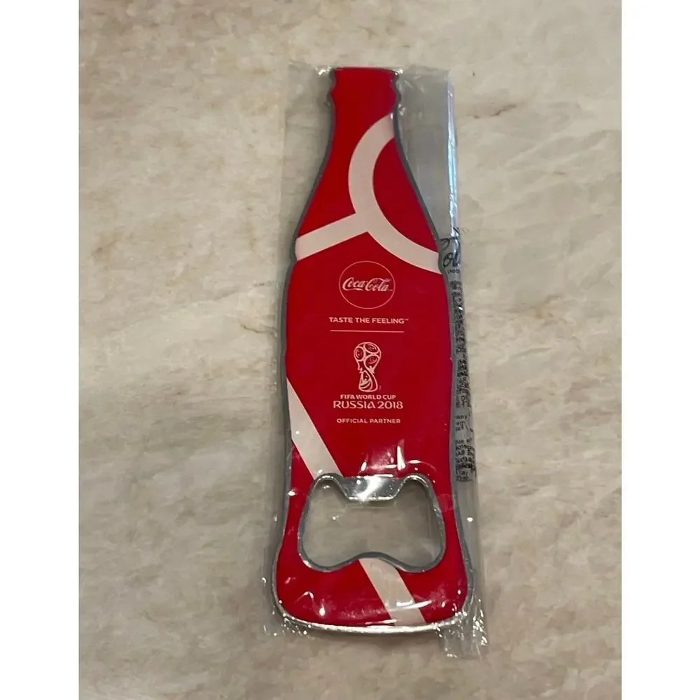 coca-cola bottle opener new in pckg  FIFA 2018